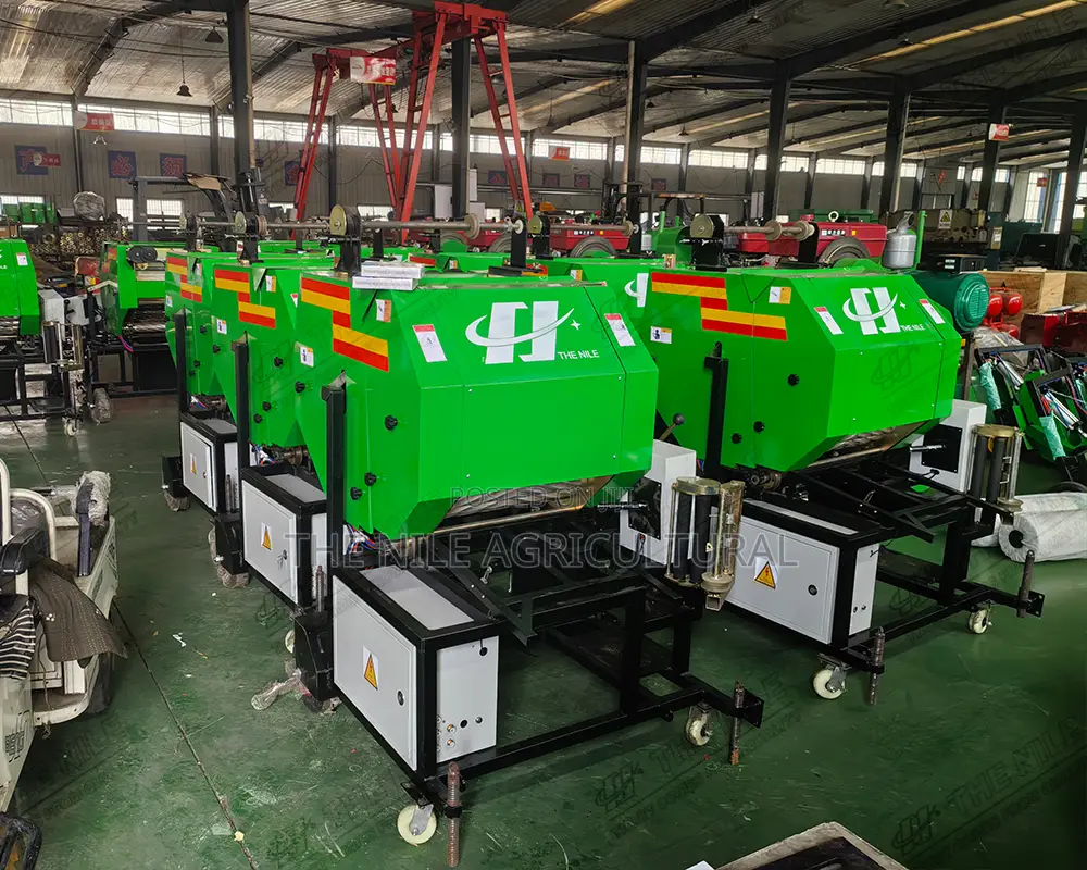 Baler Machine for Grass Packing