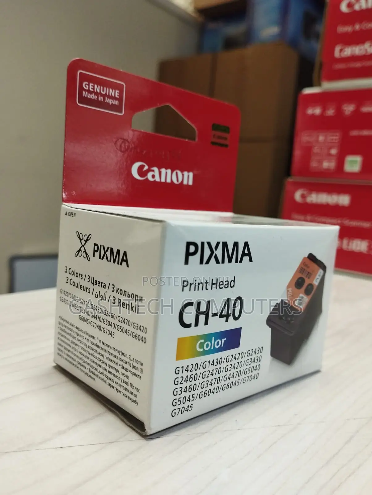 Canon Ch-40 Printhead Color