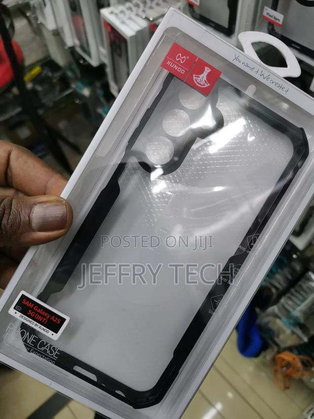 Samsung Galaxy A25 Transparent Shockproof Bumper Case - thumbnail 2