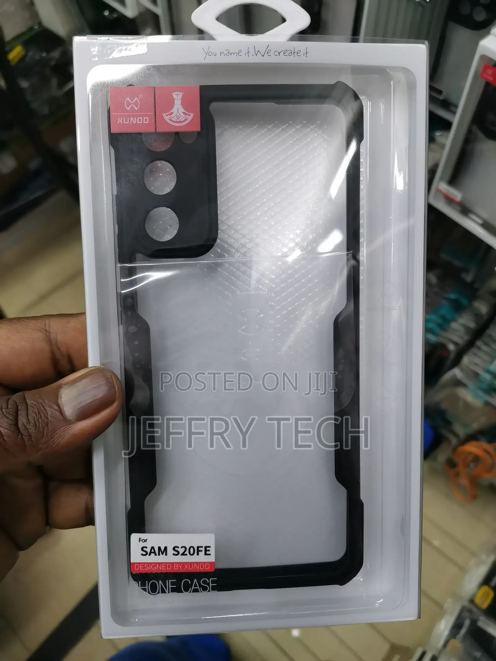 Airbag Shockproof Bumper Transparent Case for Samsungs20 FE