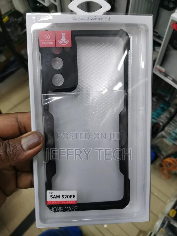Airbag Shockproof Bumper Transparent Case for Samsungs20 FE