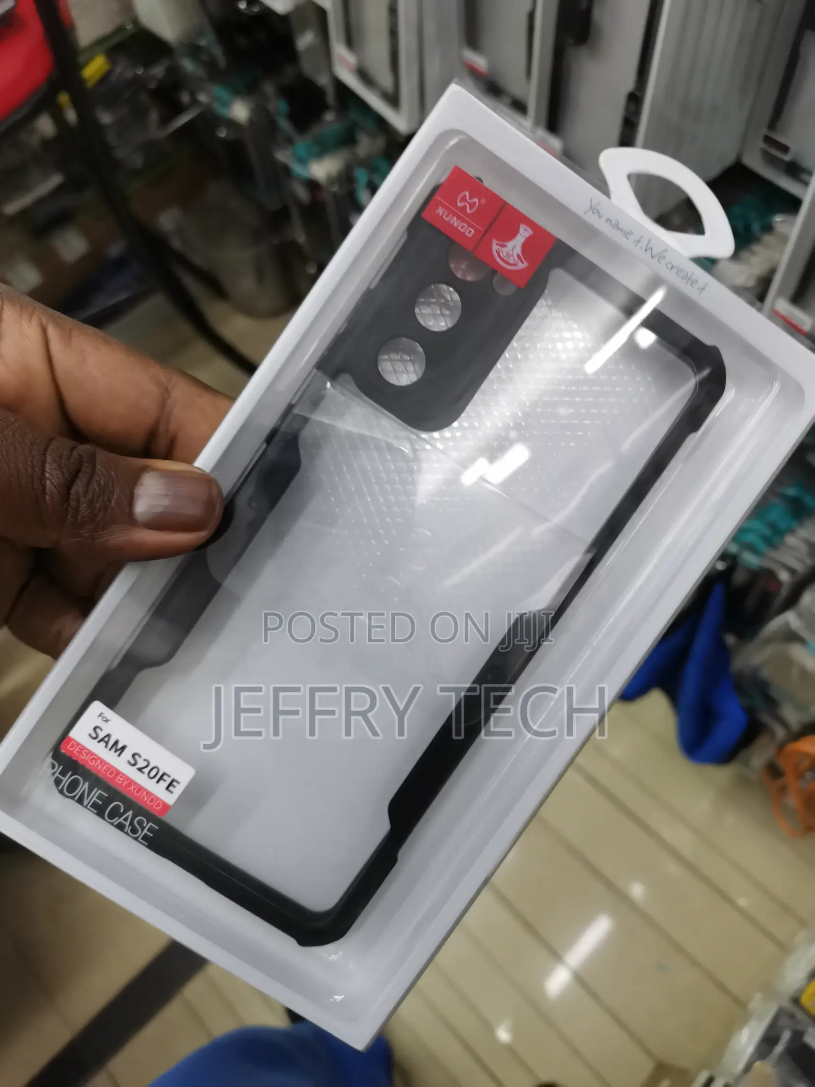 Airbag Shockproof Bumper Transparent Case for Samsungs20 FE