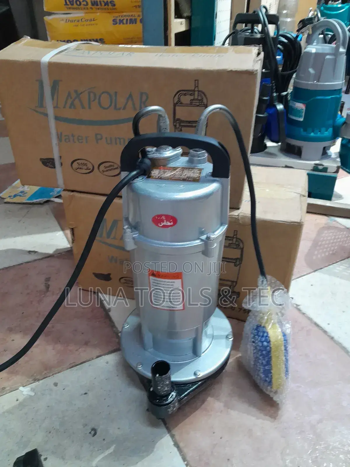 Strong Electric 0.1hp Maxpolar Submersible Machine.