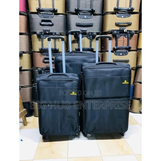 3 IN 1 Fabric LAXURIOUS SUITCASE - thumbnail 2