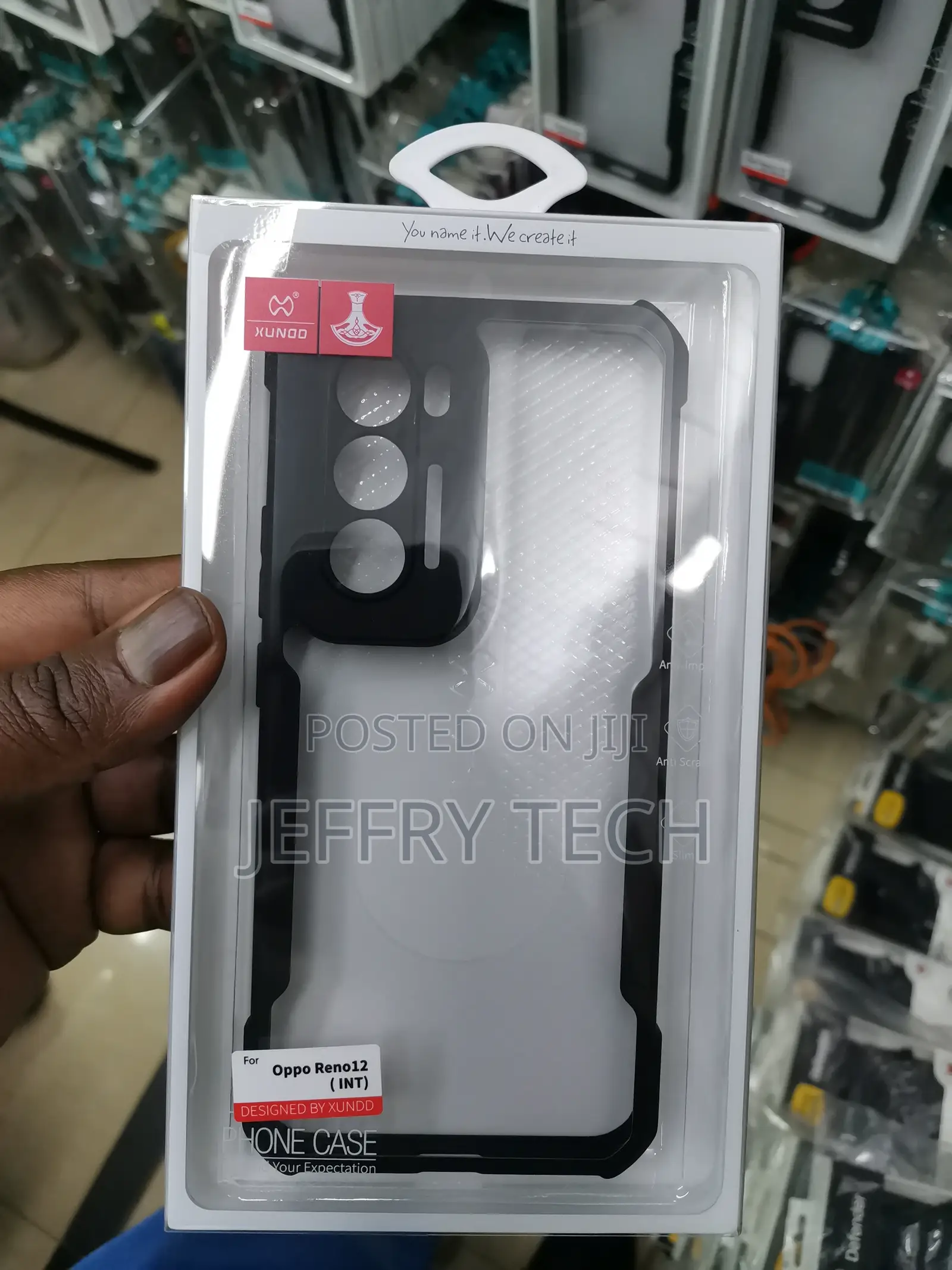 Air Bag Anti Drop Phone Case for OPPO Reno12