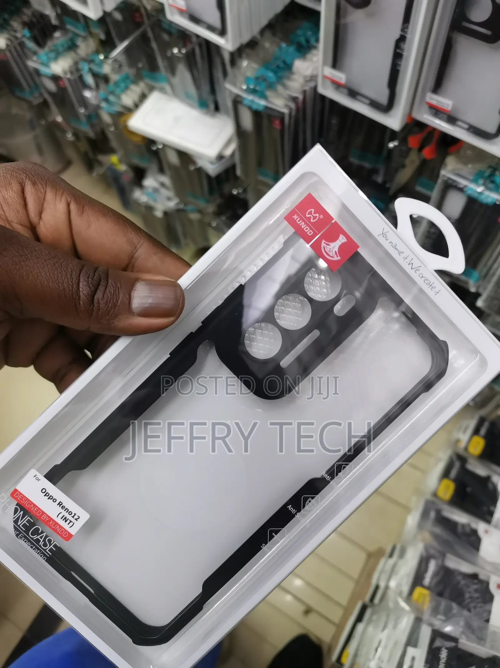 Air Bag Anti Drop Phone Case for OPPO Reno12