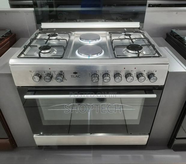 60*90 Tlac 4+2 Standing Cooker With Electric Oven