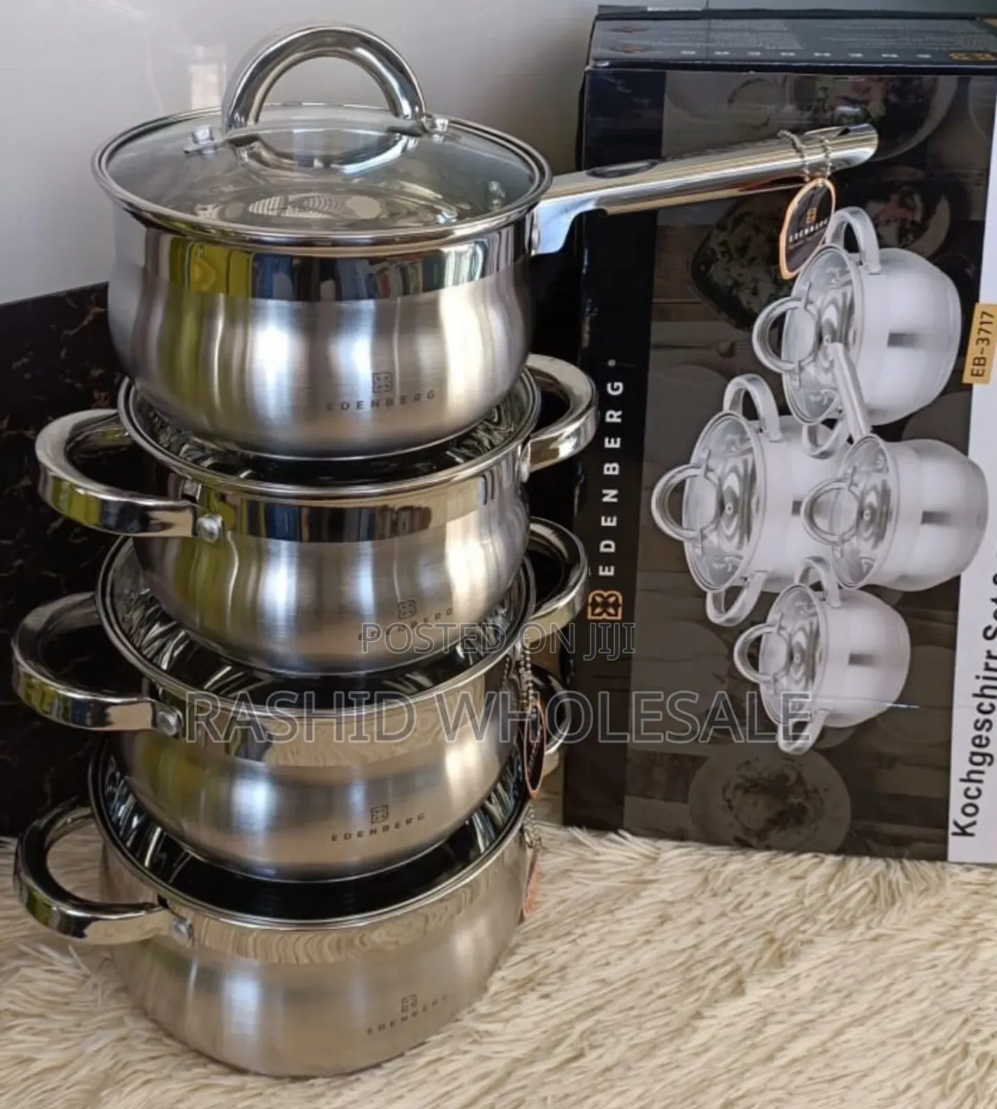 Endenburg Sufuria 8pcs