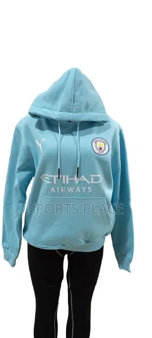 Manchester City Sky Blue Hoodie Pure Cotton