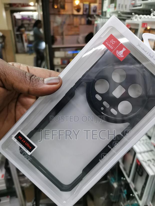 Xiaomi 14 Ultra Case Airbags Shockproof Transparent - thumbnail 3