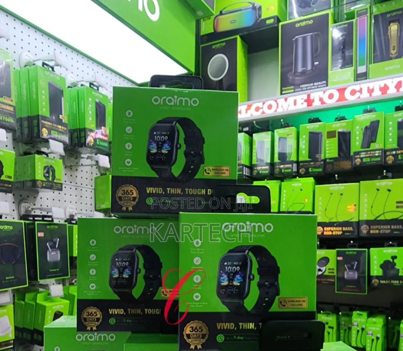 Oraimo Watch 5 OSW-805 2.01" HD Panda Glass 1ATM BT Call