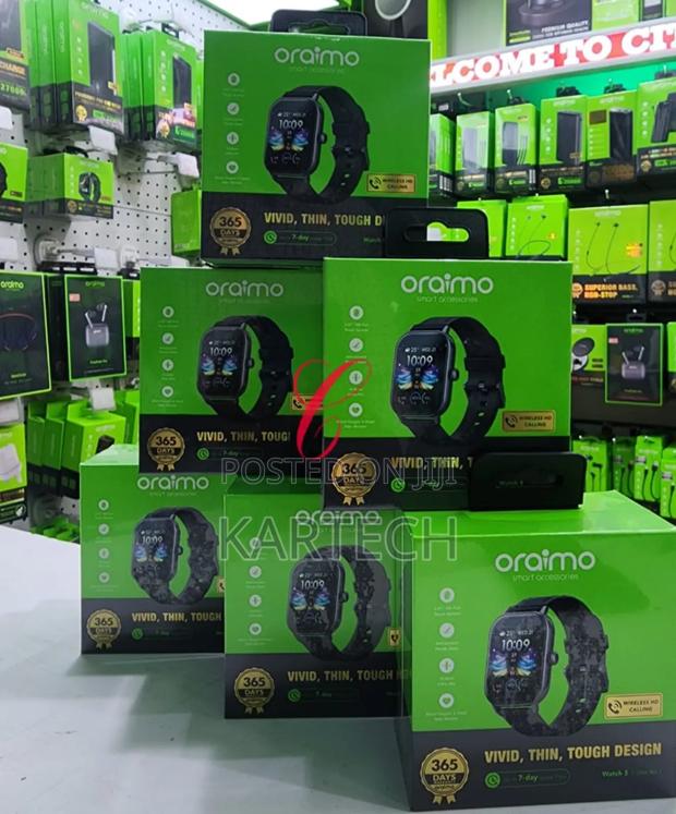 Oraimo Watch 5 OSW-805 2.01" HD Panda Glass 1ATM BT Call