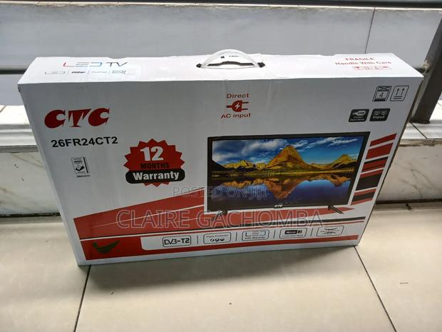 CTC 26''inches High Quality TV With Inbuilt Decorder ,Usb - main view