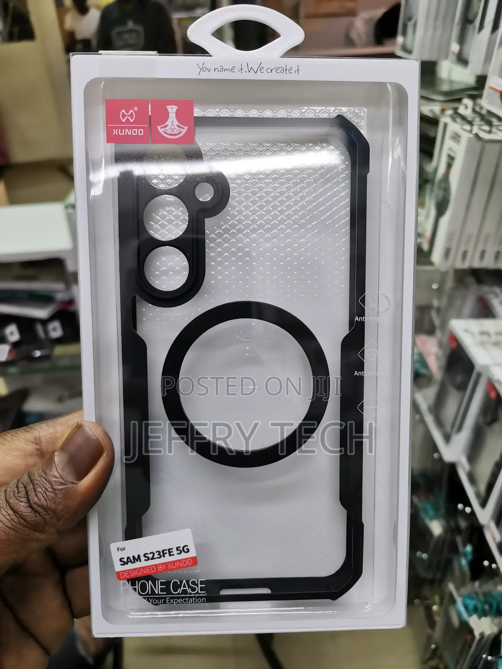 Samsung S23 FE 5G Case With Magsafe Airbag Bumper