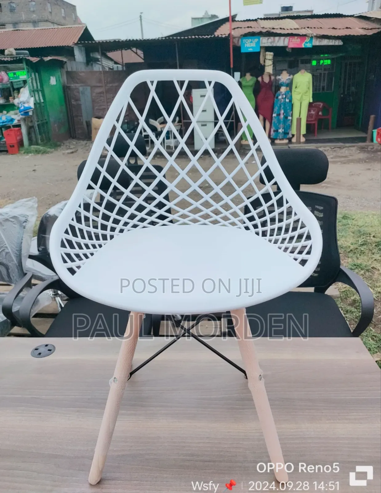 White Dining Eames Chair