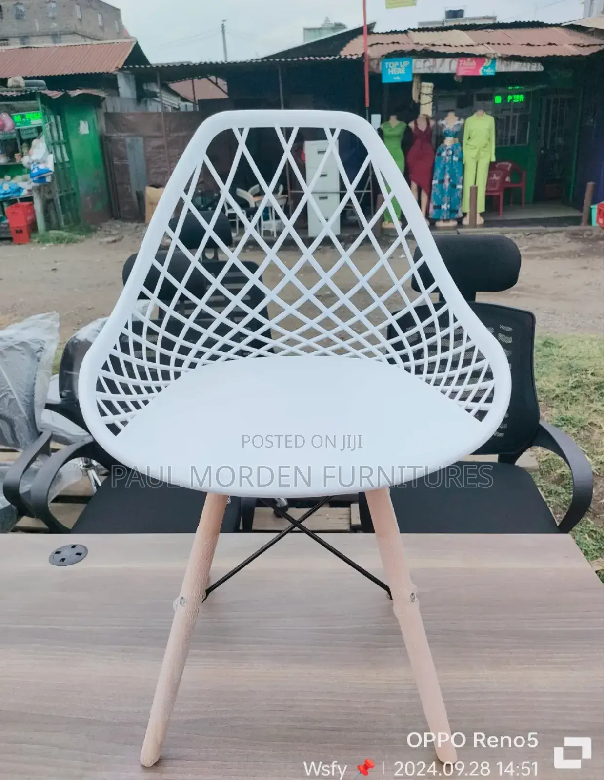 White Dining Eames Chair