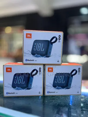 Blue Jbl Go 4 | Ultra-portable Bluetooth Speaker
