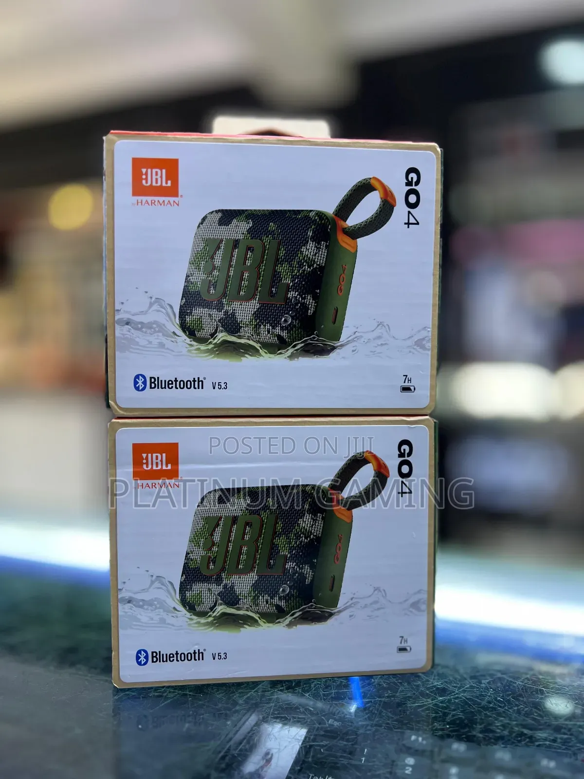 JBL Go 4 Bluetooth Portable Waterproof Speaker