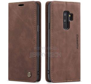 Samsung Galaxy S9 Plus Wallet Kickstand Case Coffee - thumbnail 2