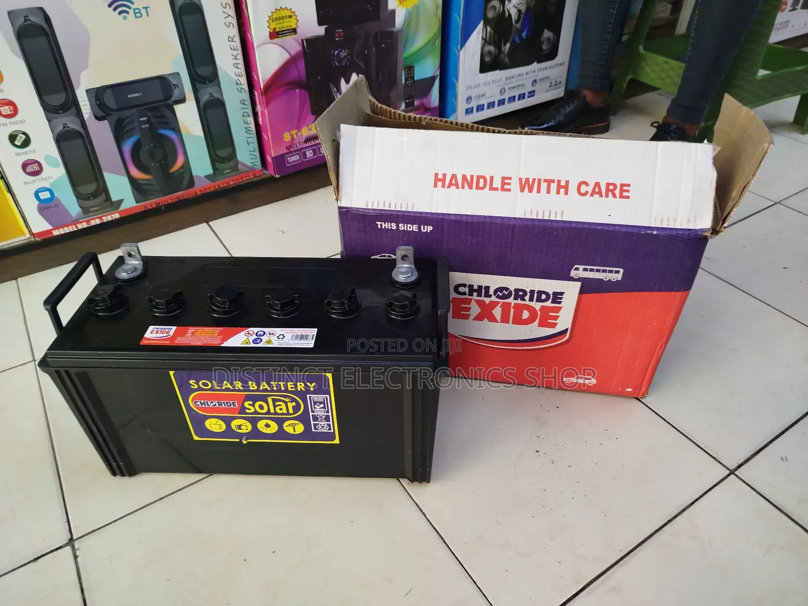 Chloride Exide Solar Battery 100AH