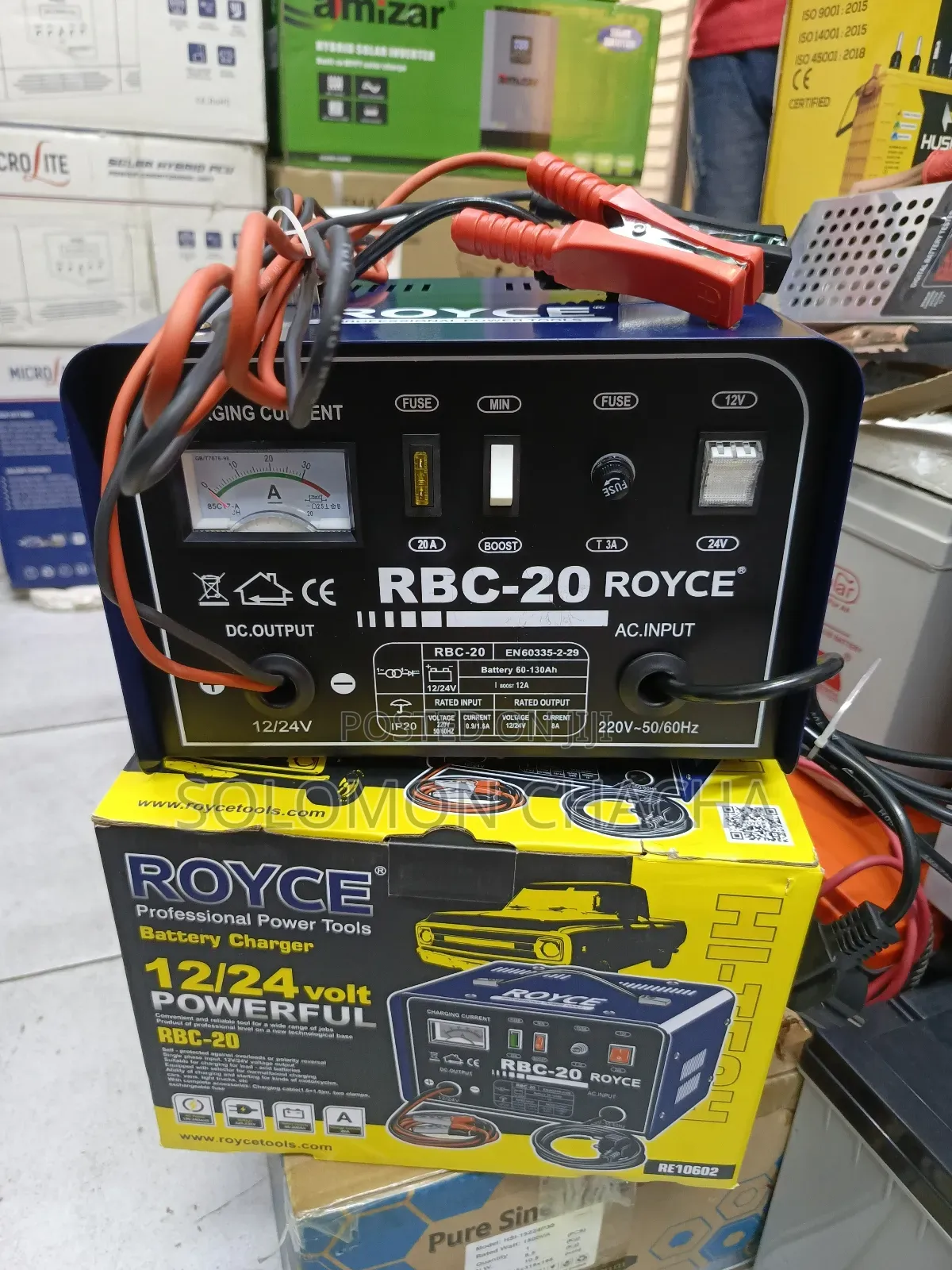 Royce Battery Charger 12V / 24V RBC-20