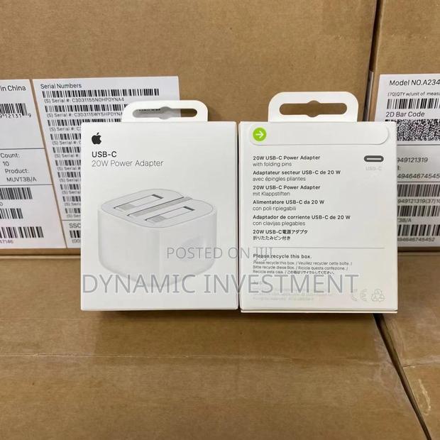 Apple iPhone 20W USB-C Original Power Charger Adapter - main view