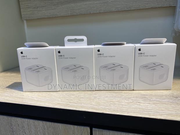 iPhone iPad Air/Pro/Mini Original 20W USB-C Adapter Charger - thumbnail 3