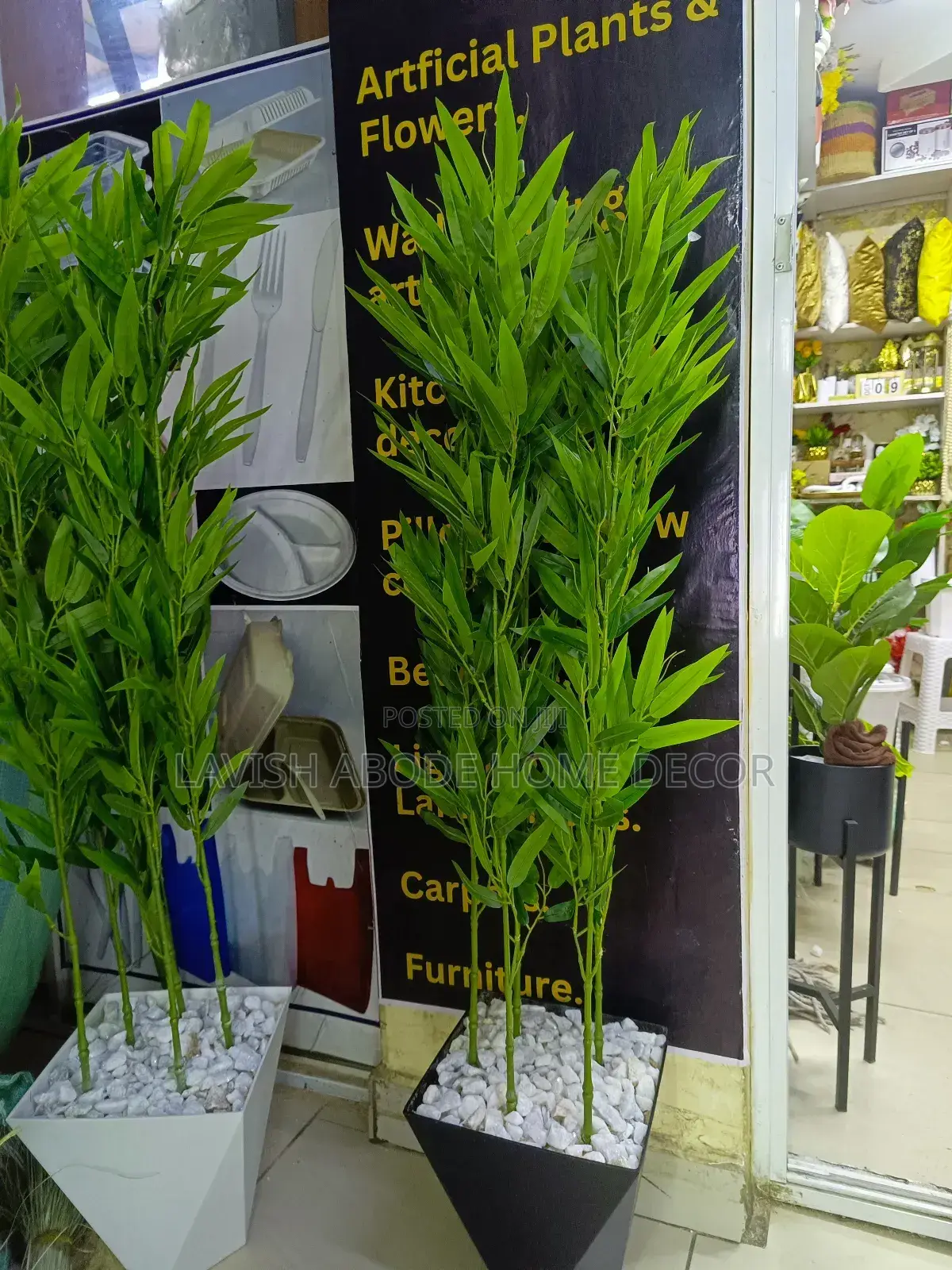 Artificial Plastic Bamboo Plant Outdoor and Indoor Plant