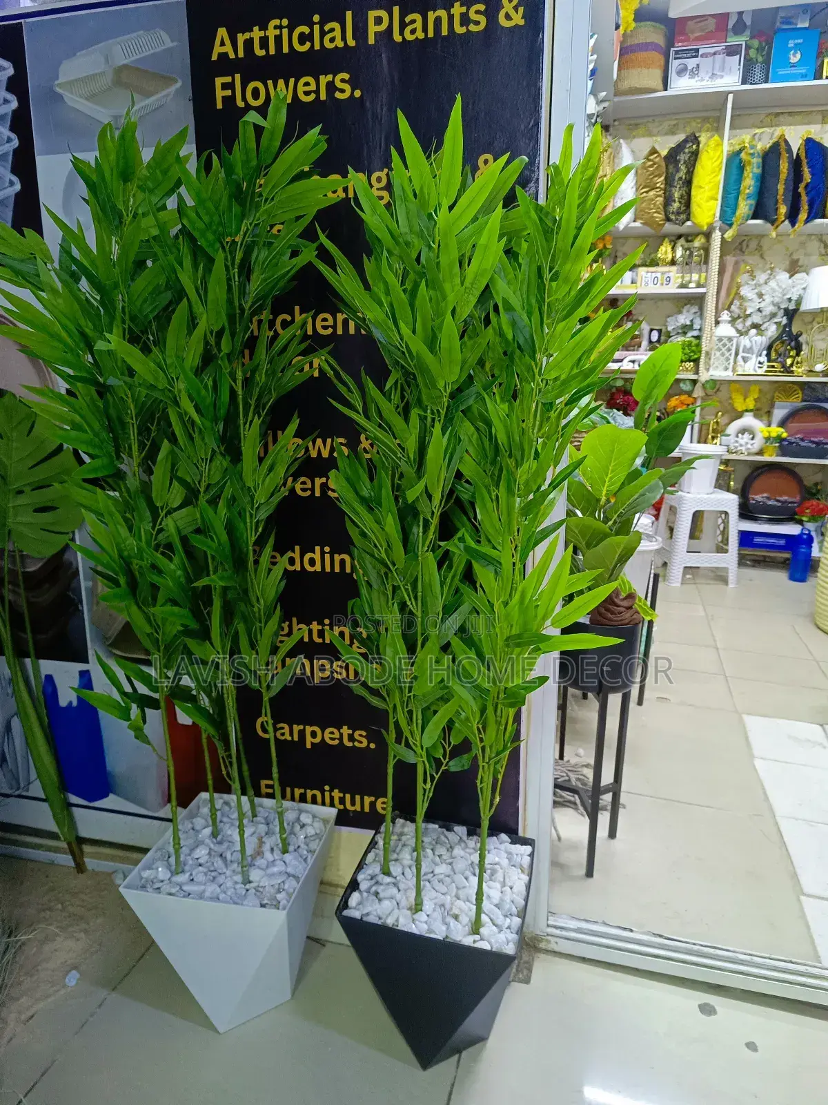 Artificial Plastic Bamboo Plant Outdoor and Indoor Plant