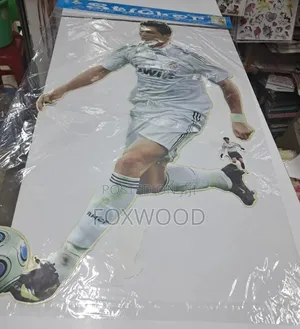 Super Star Football Players Wall Stickers