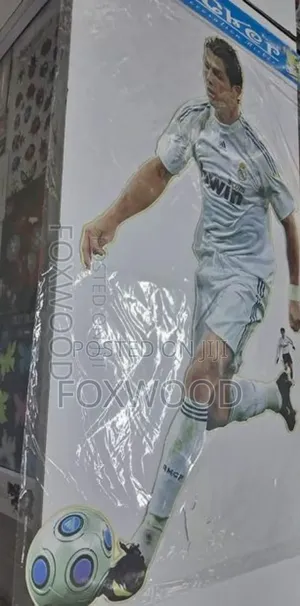 Super Star Football Players Wall Stickers