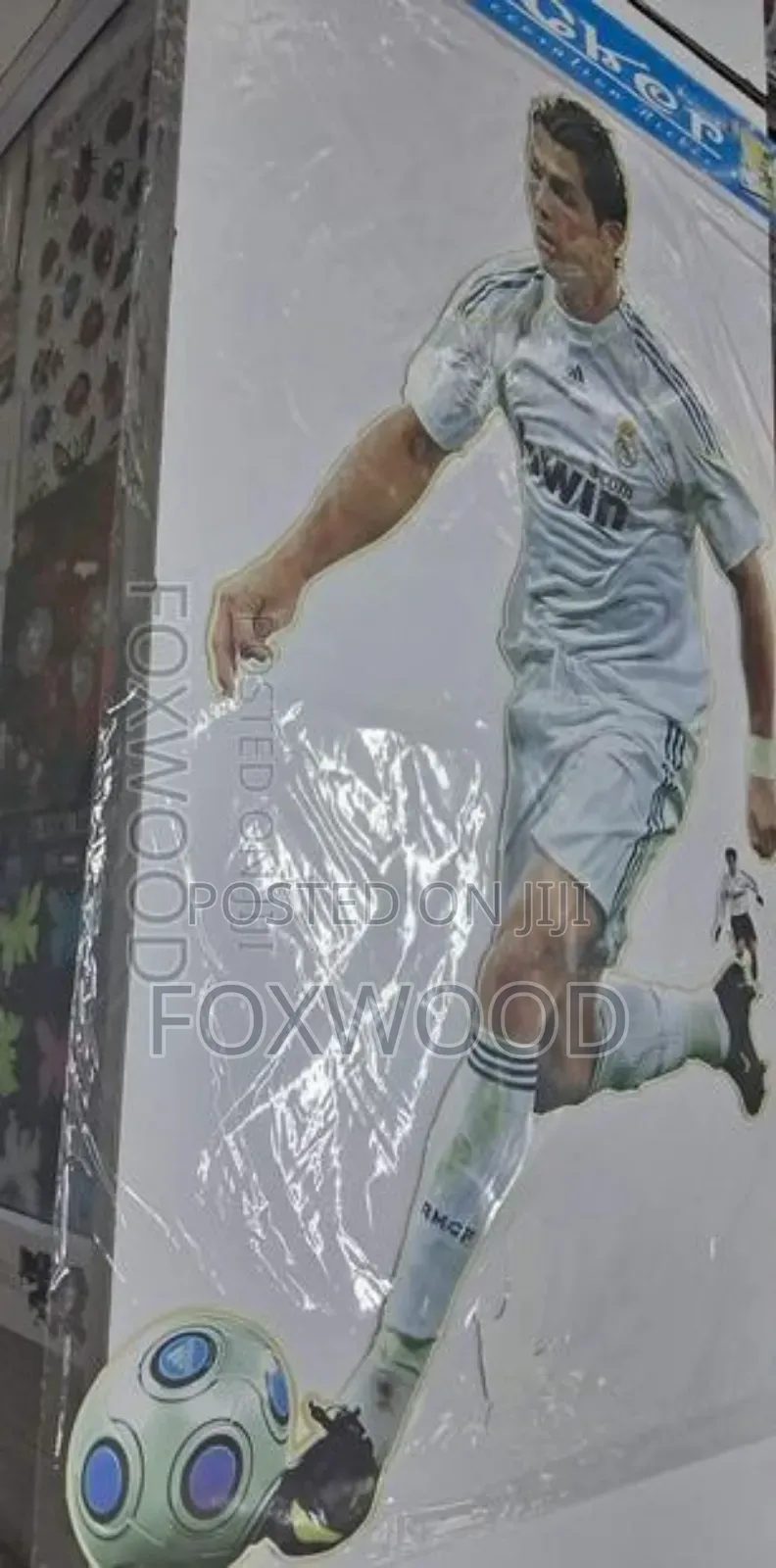 Super Star Football Players Wall Stickers