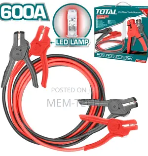Total PBCA16008 Booster Cable Current: 600AMP