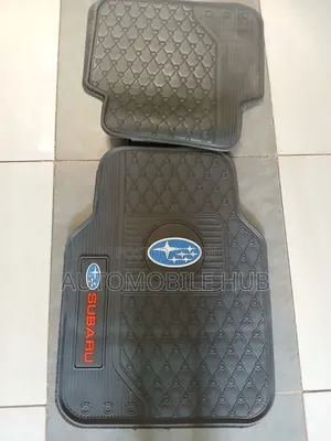 Subaru Floor Mats-Subaru Branded Floor Mats Black
