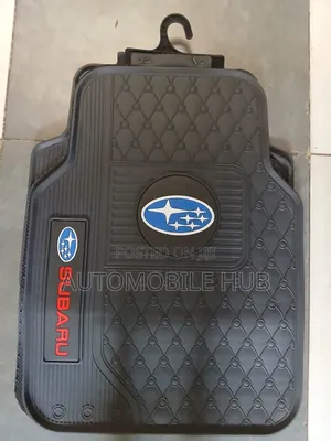 Subaru Floor Mats-Subaru Branded Floor Mats Black