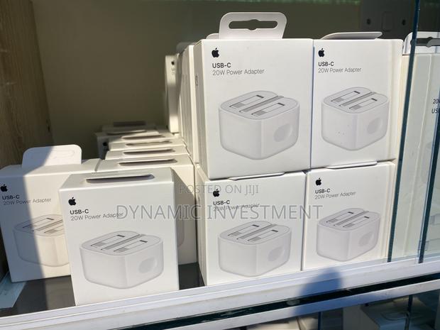 Original/Genuine iPhone 20W Charger Adapter With UK Pin
