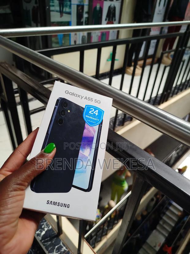 New Samsung Galaxy A55 256 GB Blue - thumbnail 3