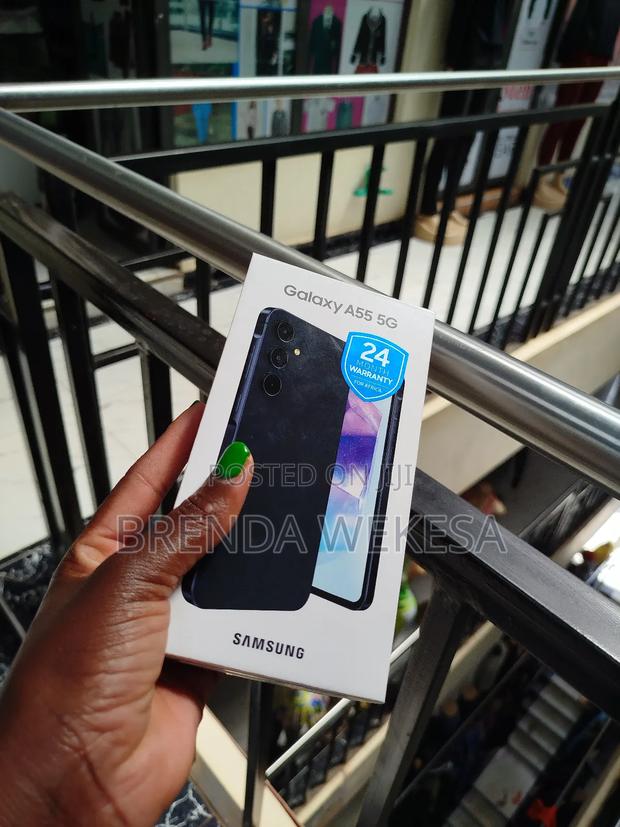 New Samsung Galaxy A55 256 GB Blue - thumbnail 4