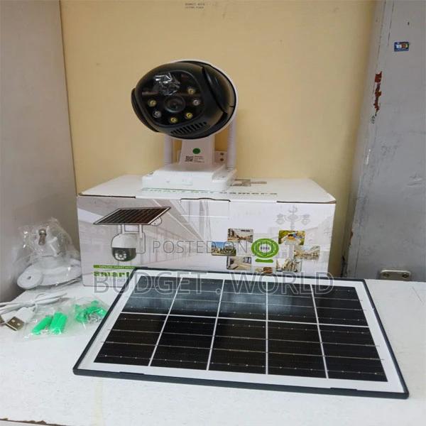 Smart Net Camera V380 360 Degrees Solar PTZ CCTV Smart Camer