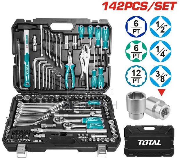 Total THKTHP21426 142 Pcs Combination Tools Set - main view