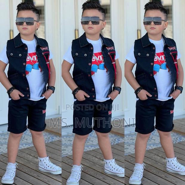 Unisex 3 Piece Denim Set 8-9yrs