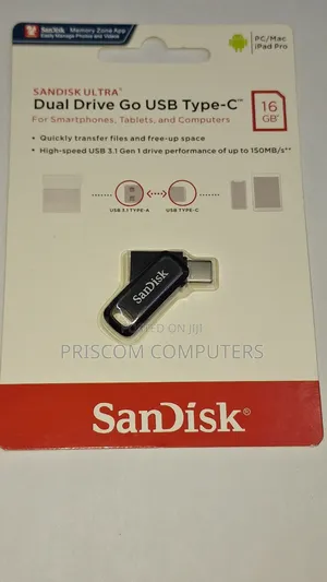 16GB Sandisk Flash Disk Drive Dual OTG USB Type C