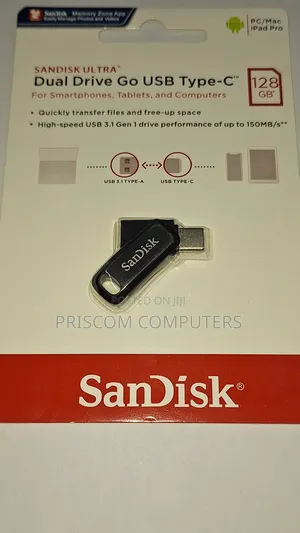 128GB Sandisk Flash Disk Drive Dual OTG USB Type C