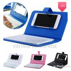 Multifunctional Bluetooth Keyboard and Leather Case Pouch - main view