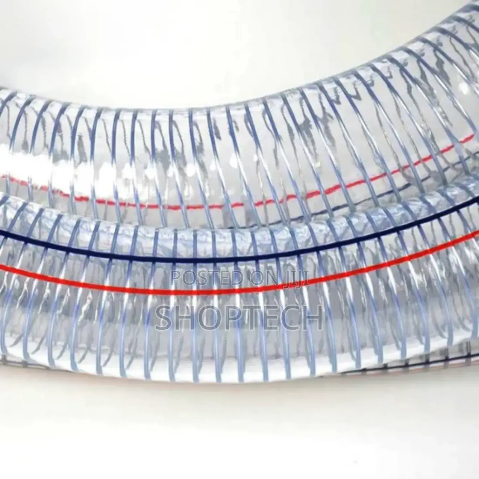 2.5" 30m Roll Suction Pipe Clear Wired
