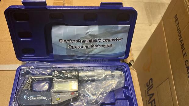 Micrometer Screw Gauge Digital, 0.001-25mm