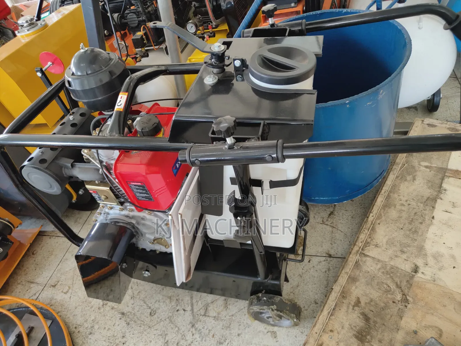 Concrete Road Cutter Diesel Powered.