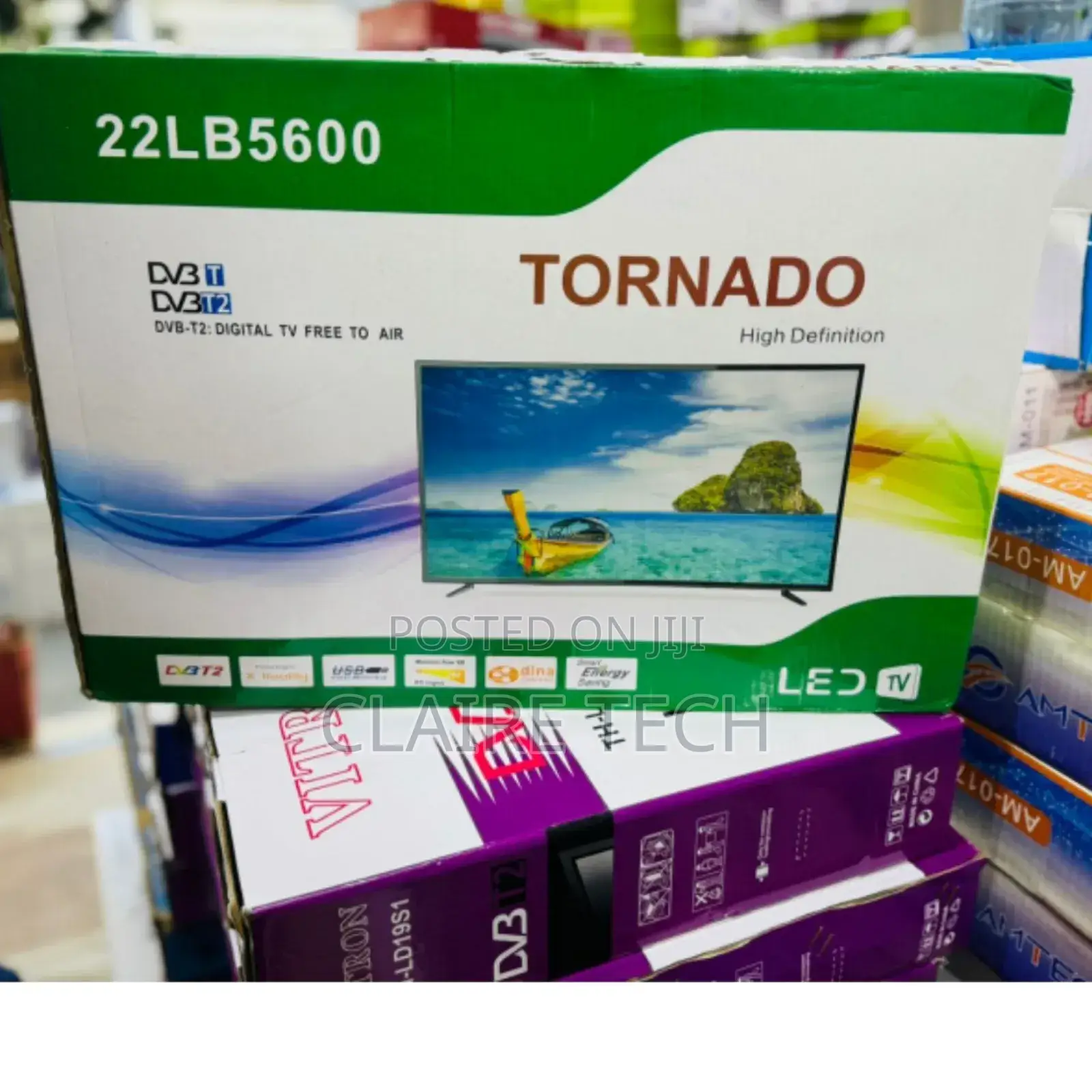 Tornado 22 Inches Digital Frameless Tv