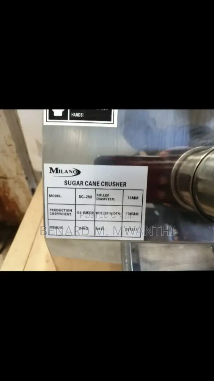Brand New Sugarcane Crusher