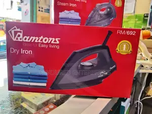 Ramtons Grey Dry Iron - Rm/692 (1yr Wrty)